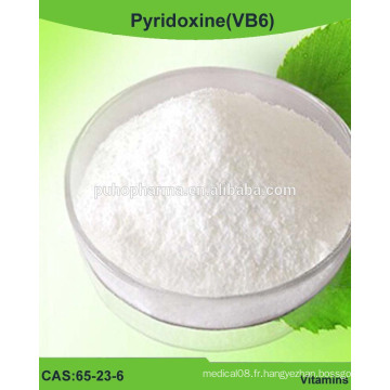 Poudre de pyridoxine (VB6), vitamine B6 / CAS 65-23-6 / USP / BP / EP